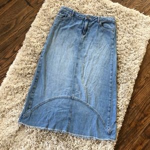 •Girls Cato Jean Skirt•